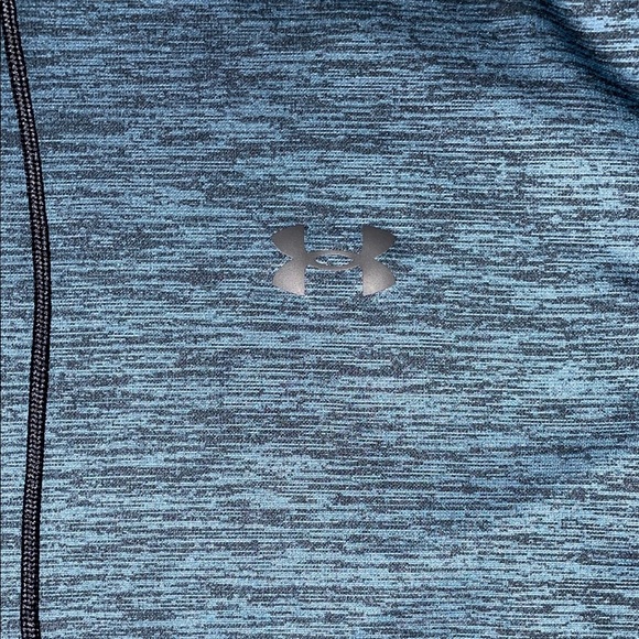 Under Armour Blue and Black Hoodie mens size large - Picture 2 of 5